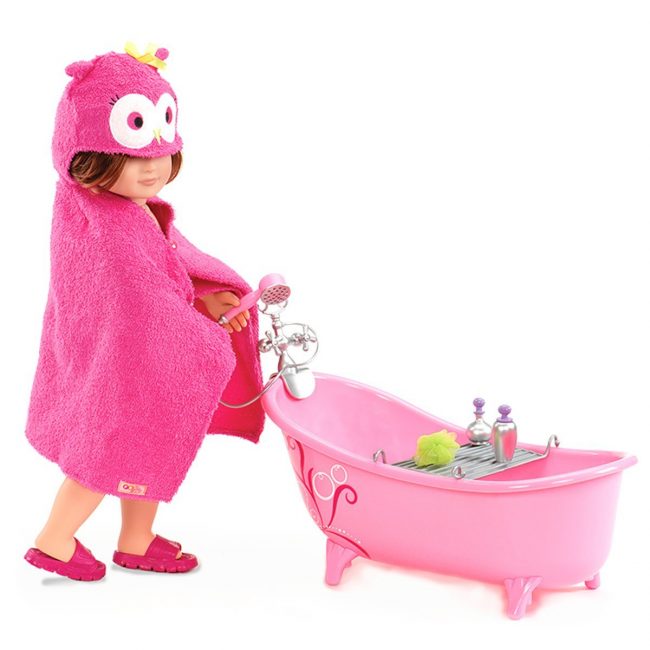 Our Generation Deluxe Owl Be Relaxing Bathtub Playset