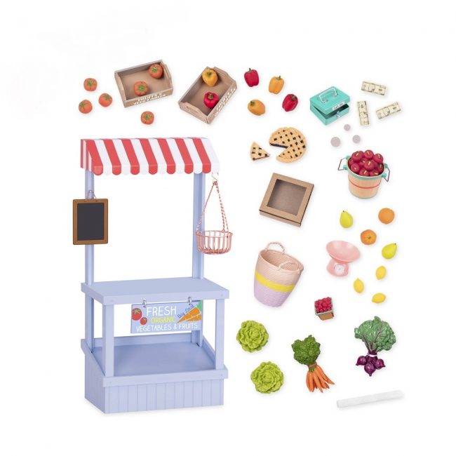 Our Generations Deluxe Farmers Market Playset