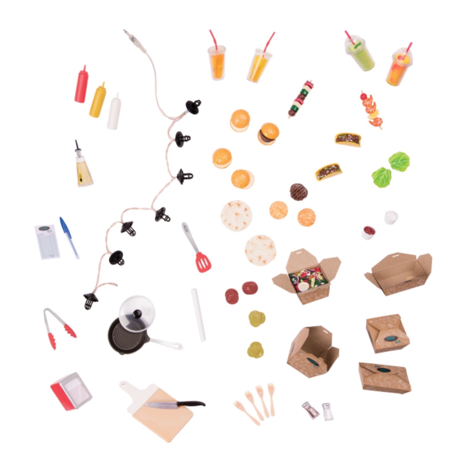 Our Generation Grill to Go Food Truck - Pink (1) Our Generation Grill to Go Food Truck - Pink