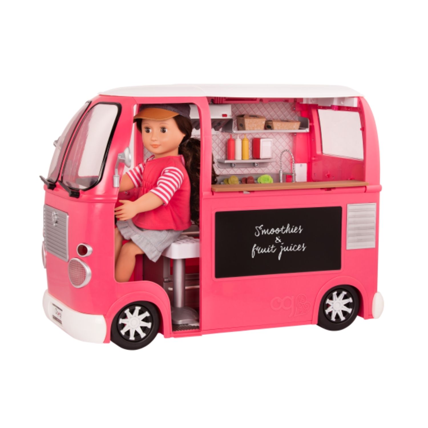 Our Generation Grill to Go Food Truck - Pink