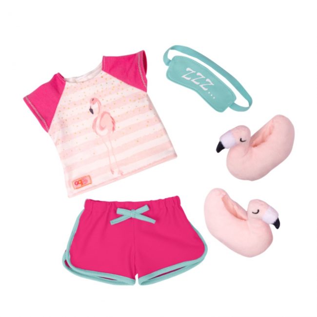 Our Generation Regular Pajama Outfit - Flamingo Dreaming