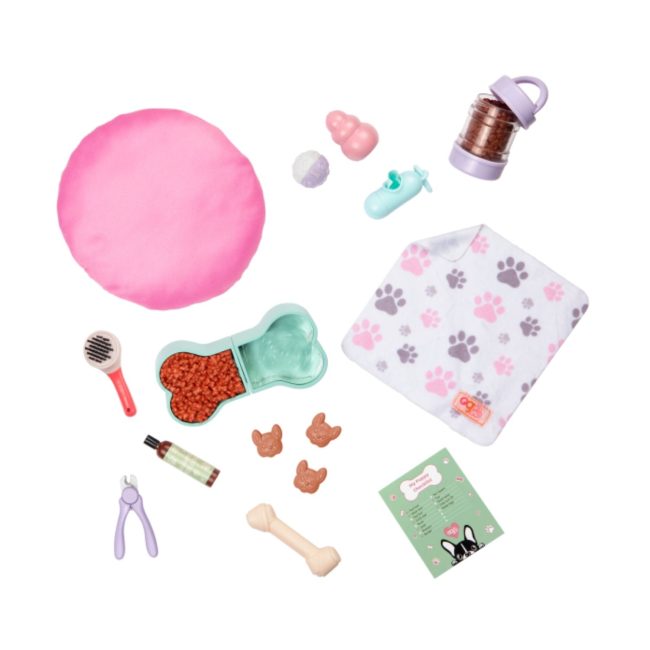 Our Generation Puppy Accessories Set - Paw Paradise