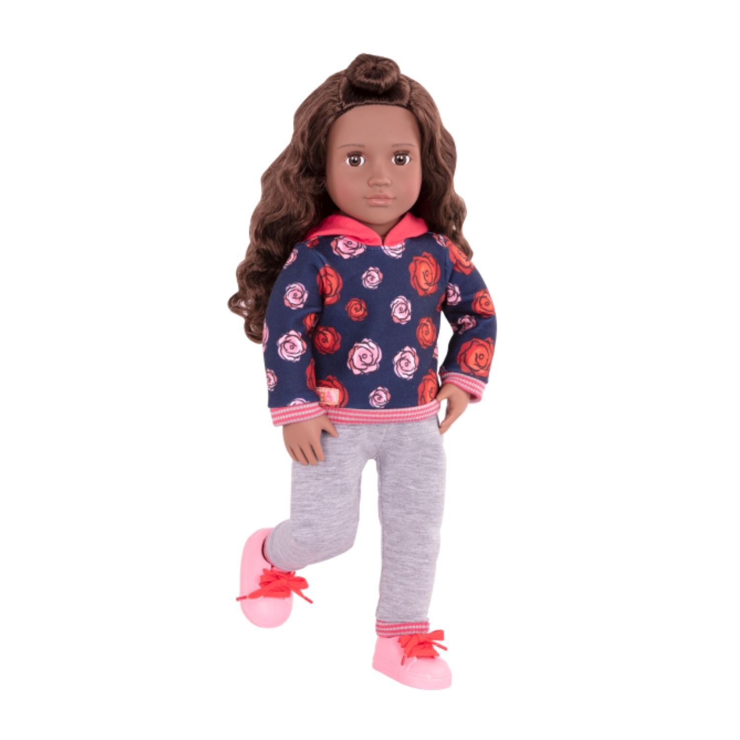 Our Generation Deluxe 18inch With BBook Keisha Brown Hair (1) Our Generation Deluxe 18inch With B/Book Keisha Brown Hair