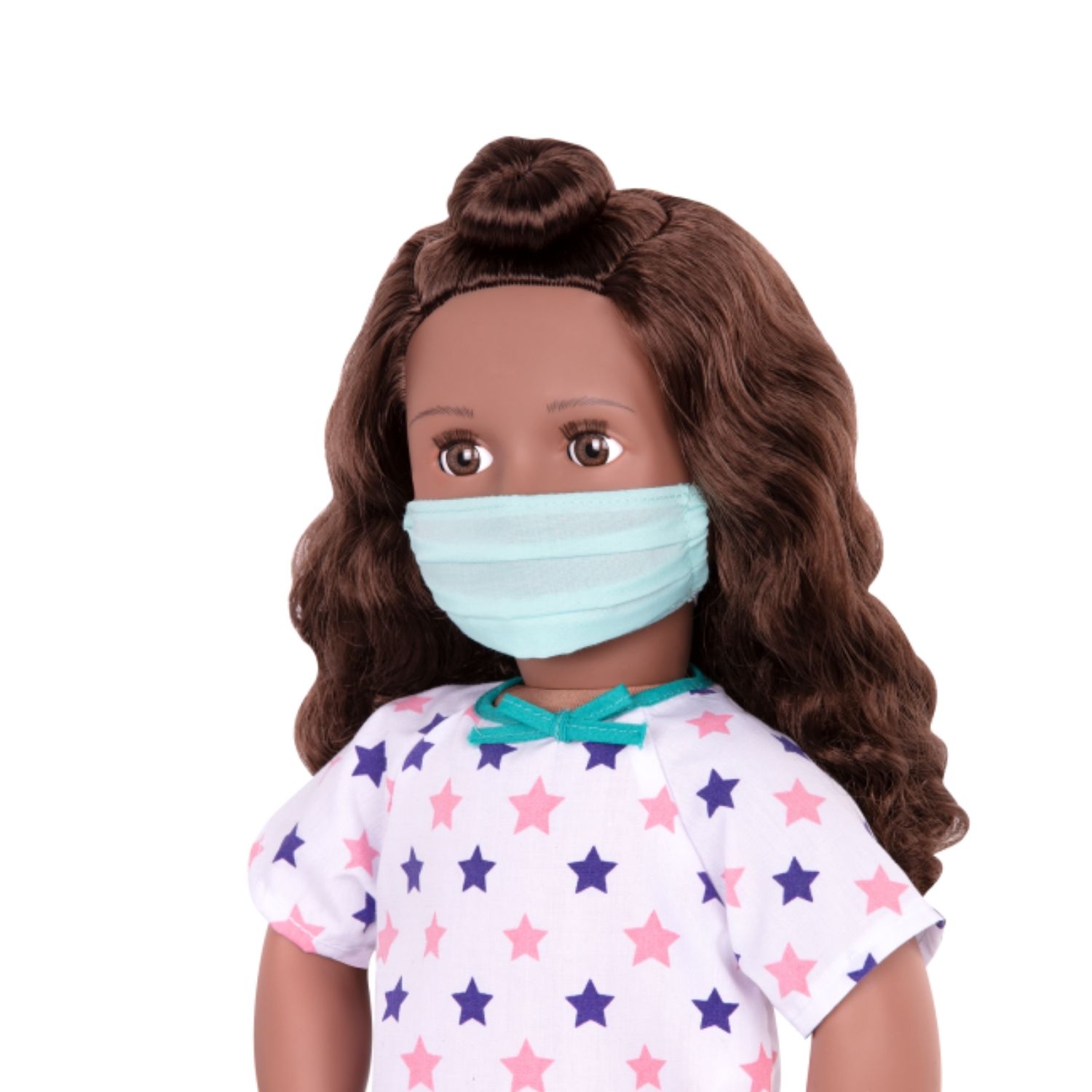 Our Generation Deluxe 18inch With BBook Keisha Brown Hair (3) Our Generation Deluxe 18inch With B/Book Keisha Brown Hair