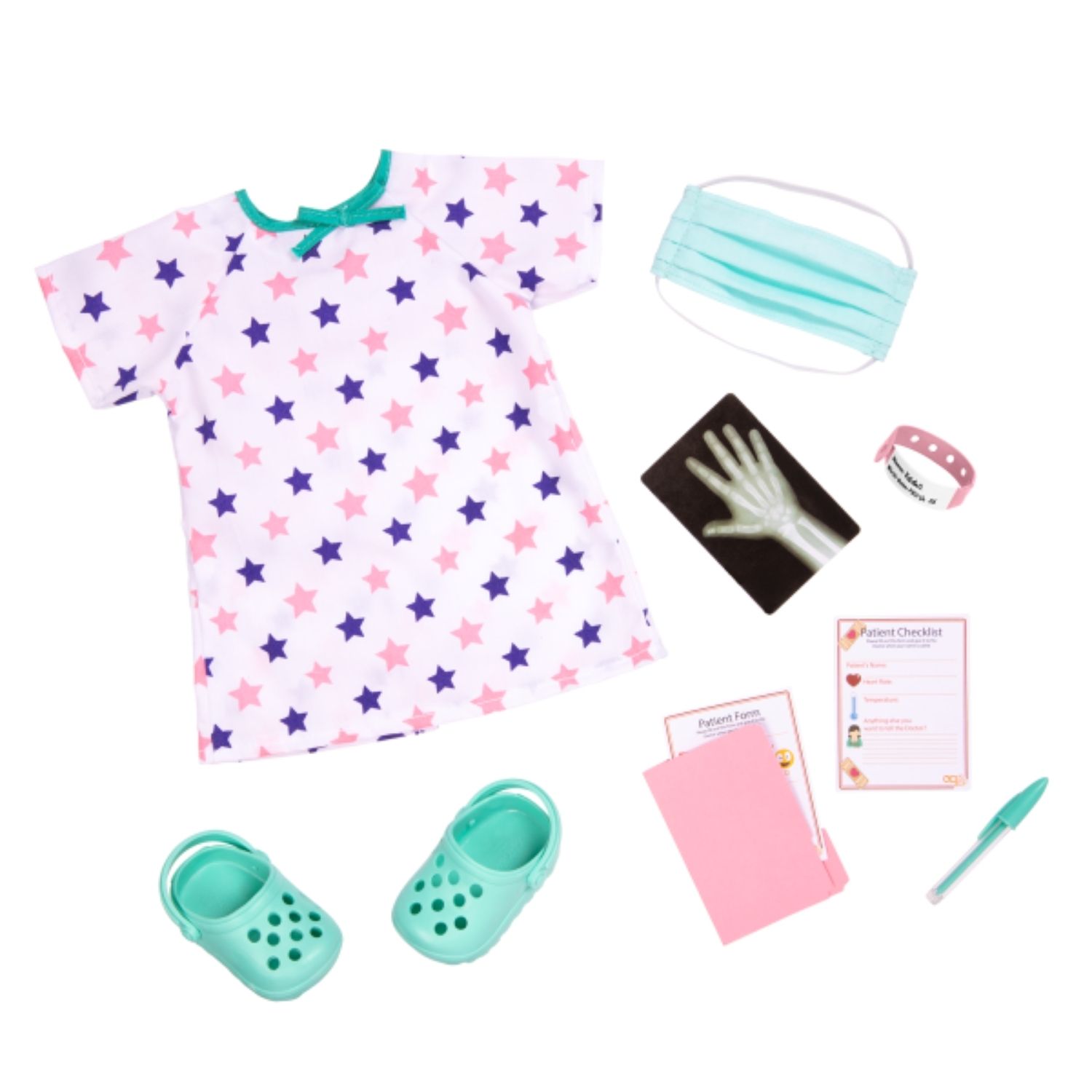 Our Generation Deluxe 18inch With BBook Keisha Brown Hair (4) Our Generation Deluxe 18inch With B/Book Keisha Brown Hair